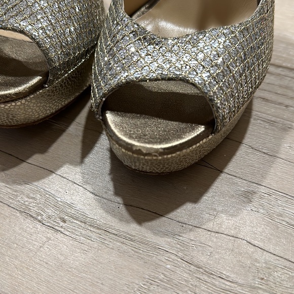 Jimmy Choo leather printed slingback pumps - Picture 5 of 8